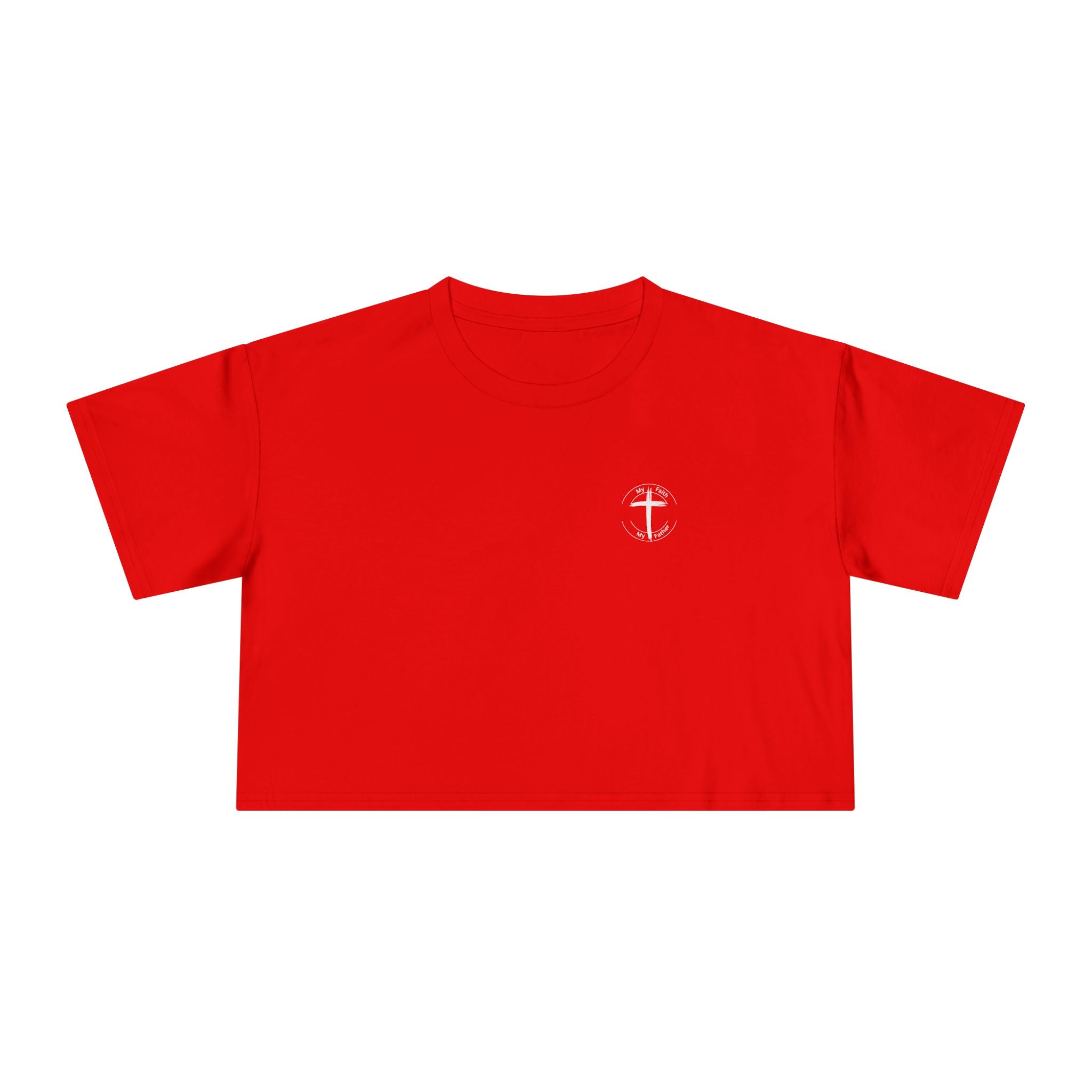 Accept What Is Crop Tee