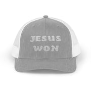 Jesus Won Snapback Trucker Hat - My Faith My Father