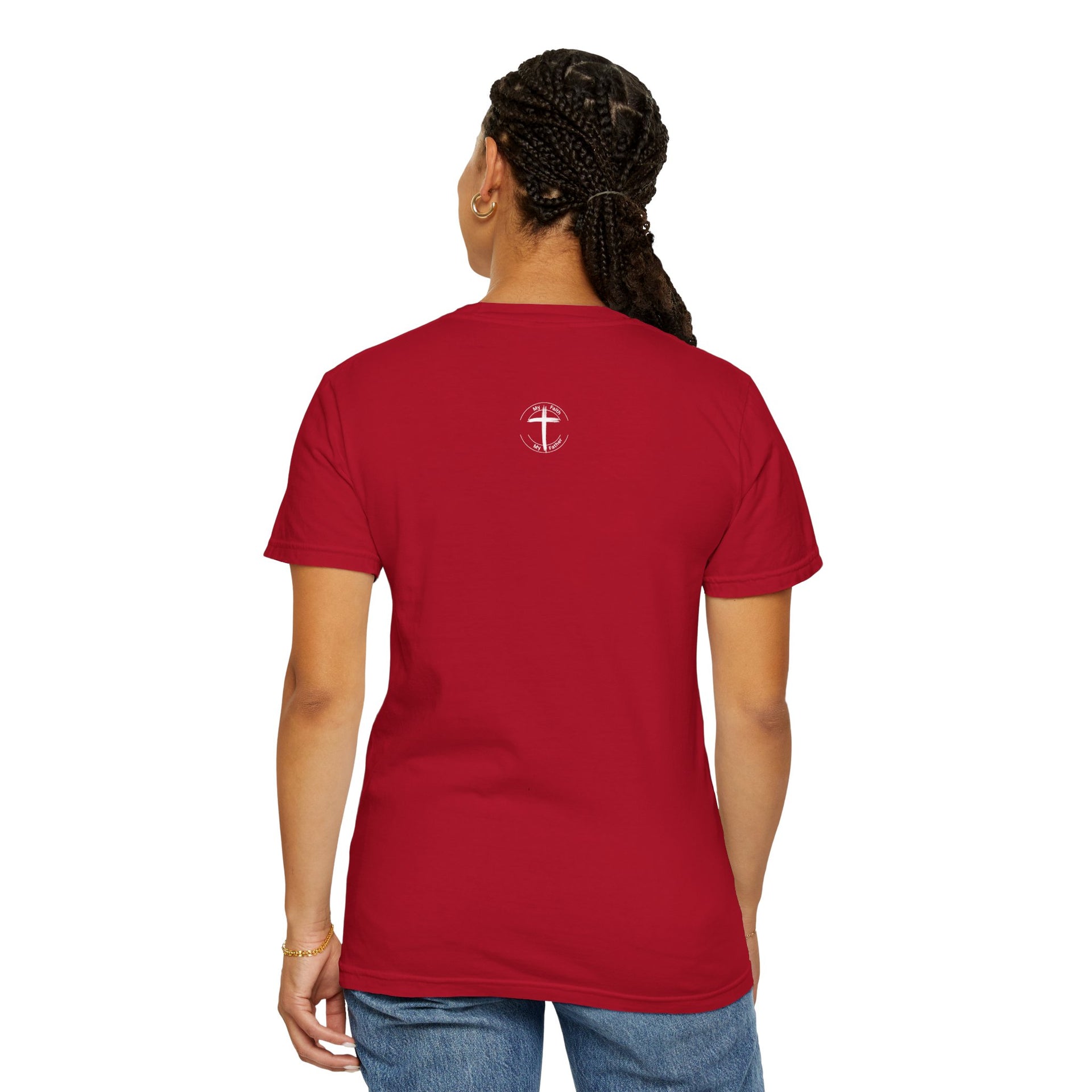 Jesus On Cross Unisex Relaxed Fit T-Shirt - My Faith My Father