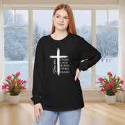 You Are Known, Loved, Worthy, Chosen, Enough  Unisex Relaxed Fit Long Sleeve T-Shirt - My Faith My Father