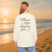 All I Need Unisex Relaxed Fit Long Sleeve T-Shirt - My Faith My Father
