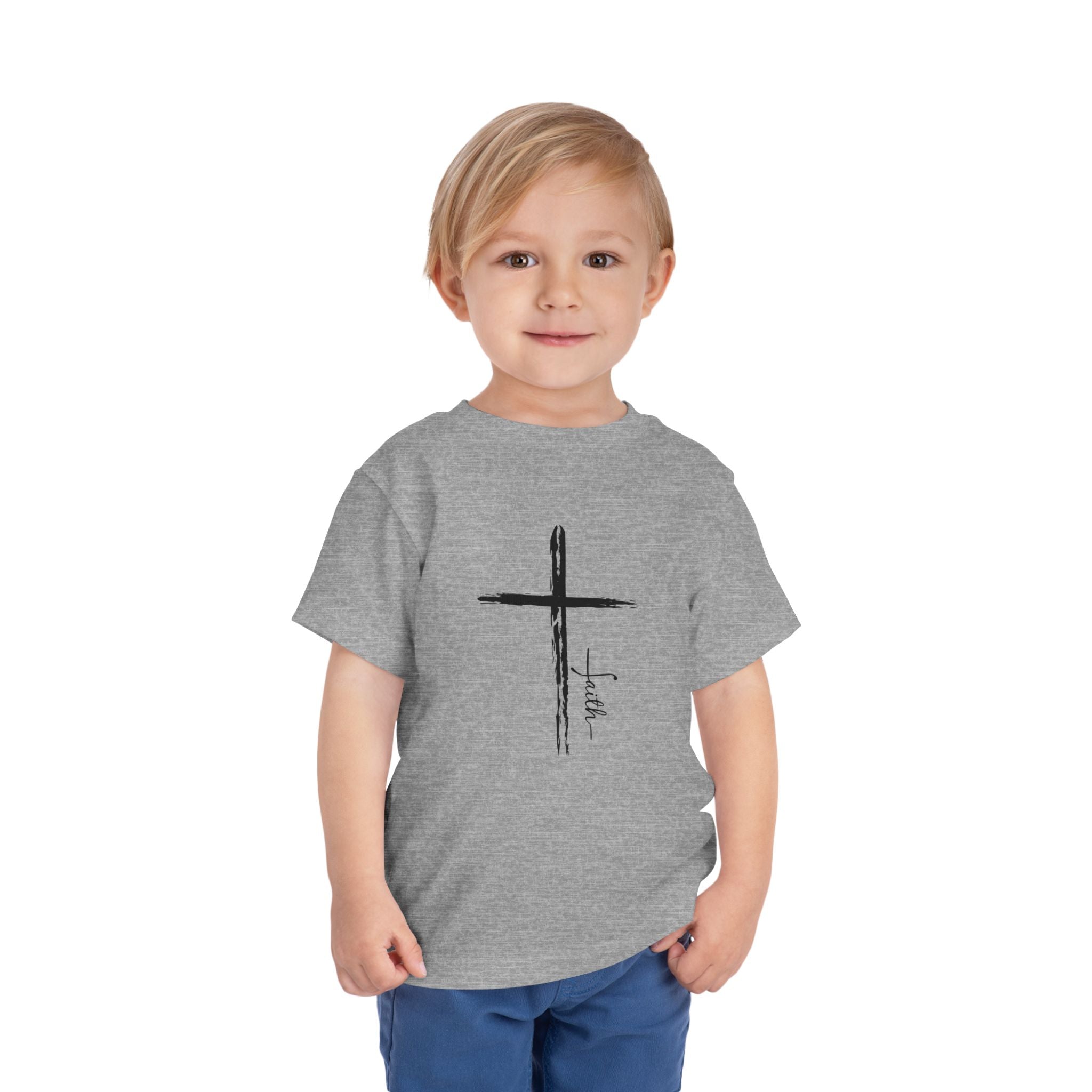 Cross With Faith Toddler T-Shirt