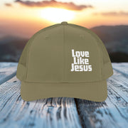 Love Like Jesus Snapback Trucker Hat - My Faith My Father