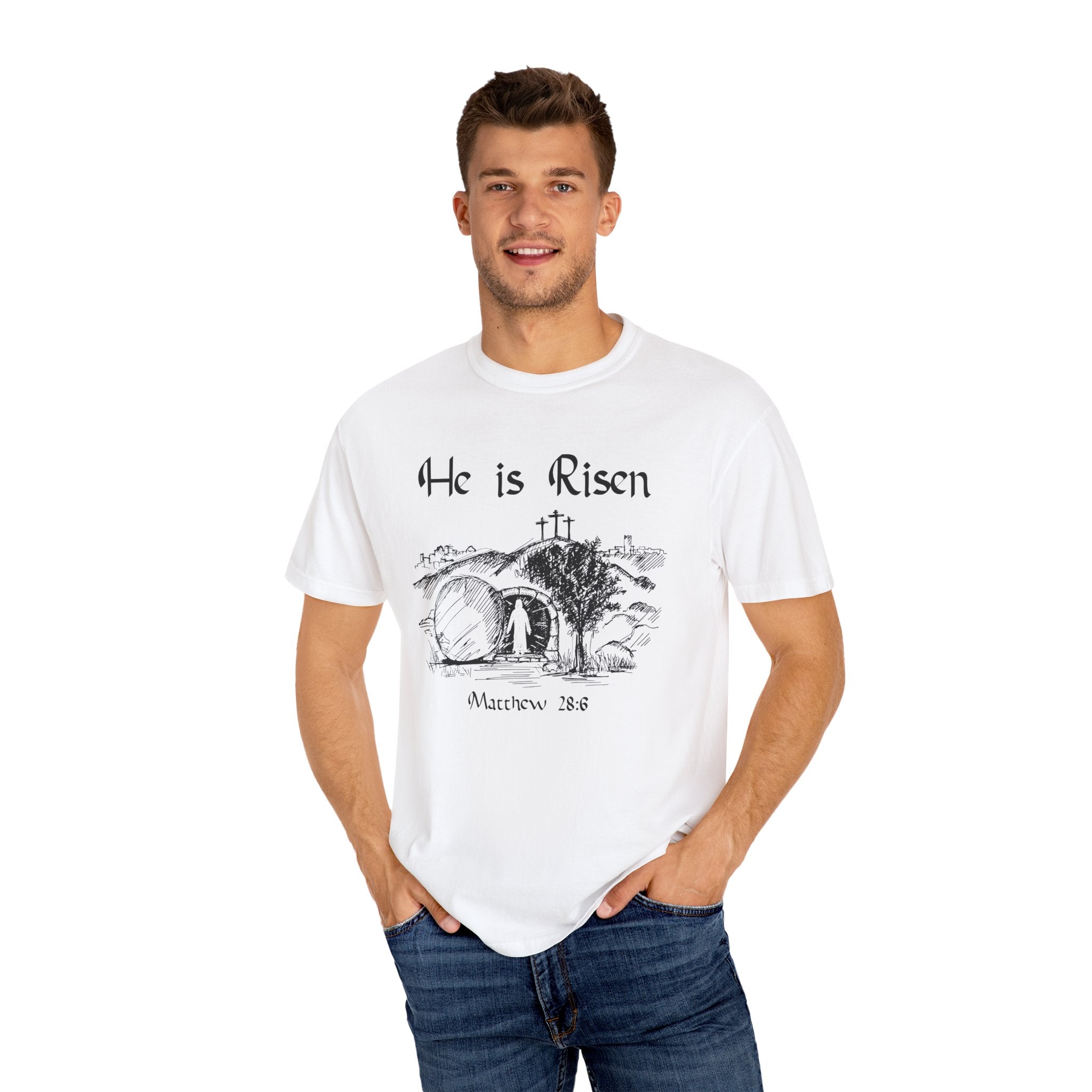 He is Risen Unisex Relaxed Fit T-Shirt