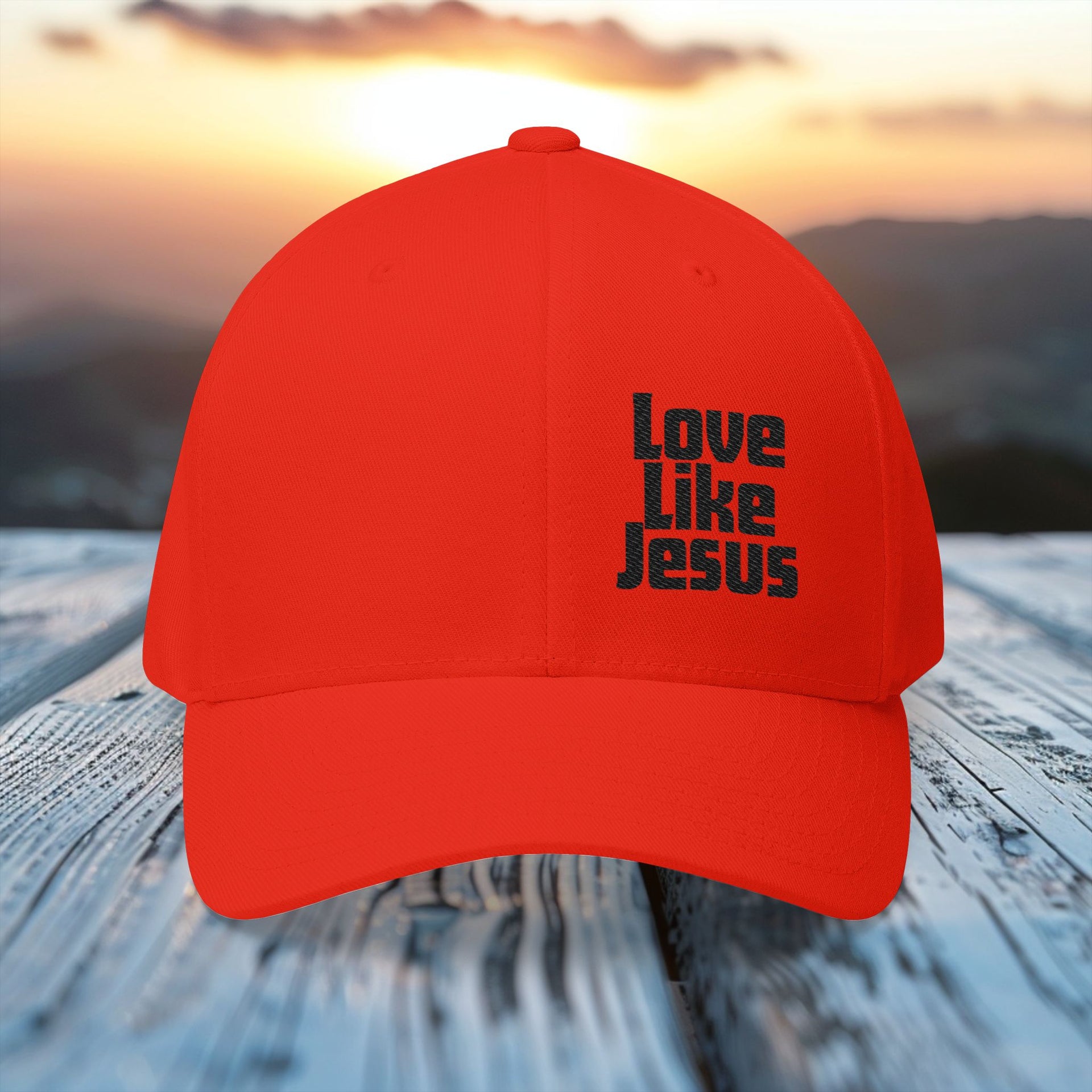 Love Like Jesus Flexfit Hat - My Faith My Father