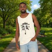 Jesus On Cross Unisex Relaxed Fit Tank Top - My Faith My Father