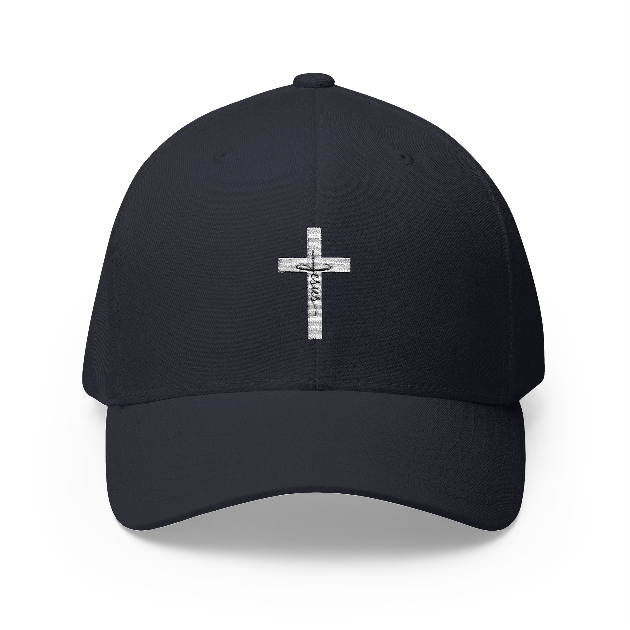 Cross With Jesus Flexfit Hat