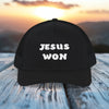 Jesus Won – Richardson 112 Snapback Trucker Hat | Christian Headwear - My Faith My Father