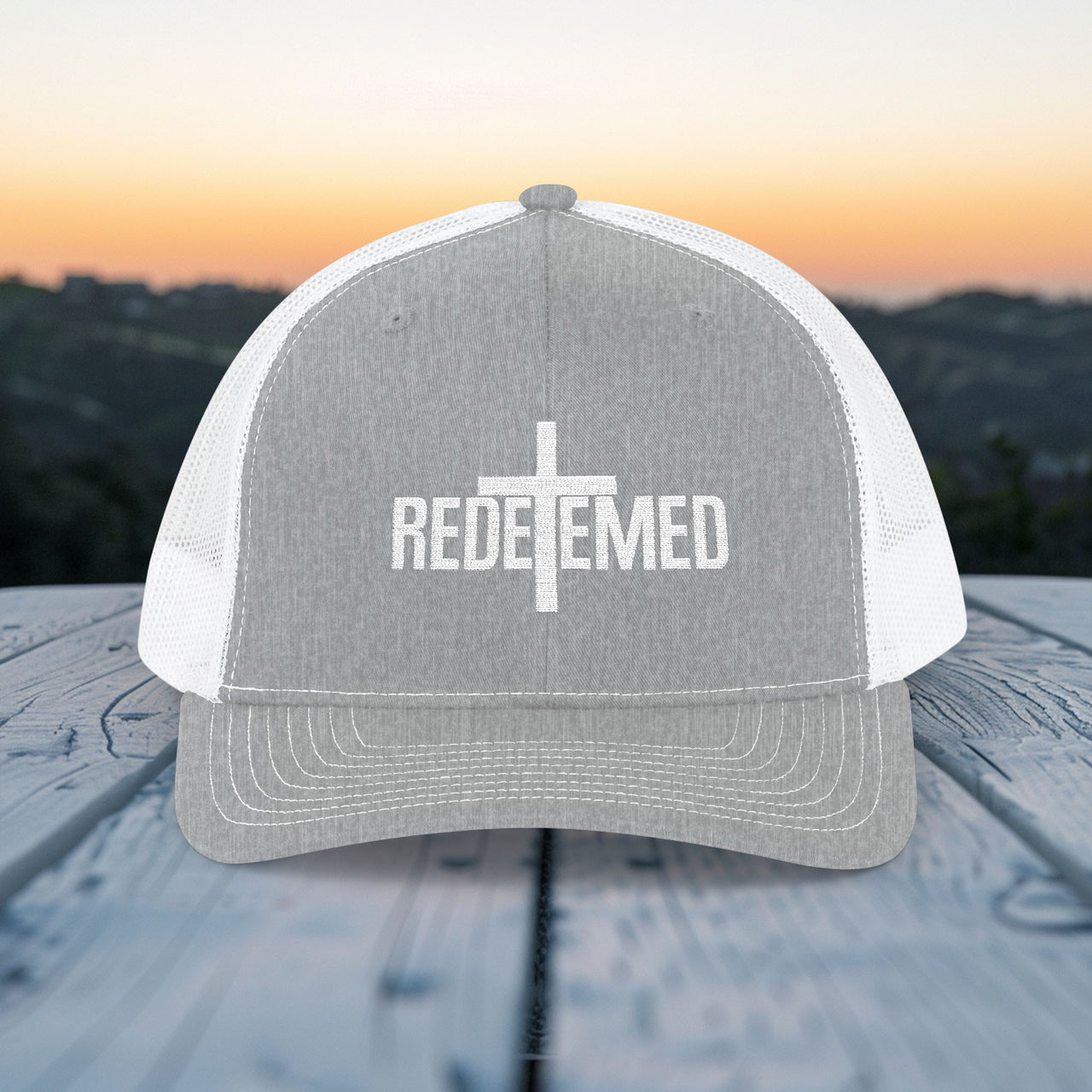 Redeemed Embroidered Trucker Hat
