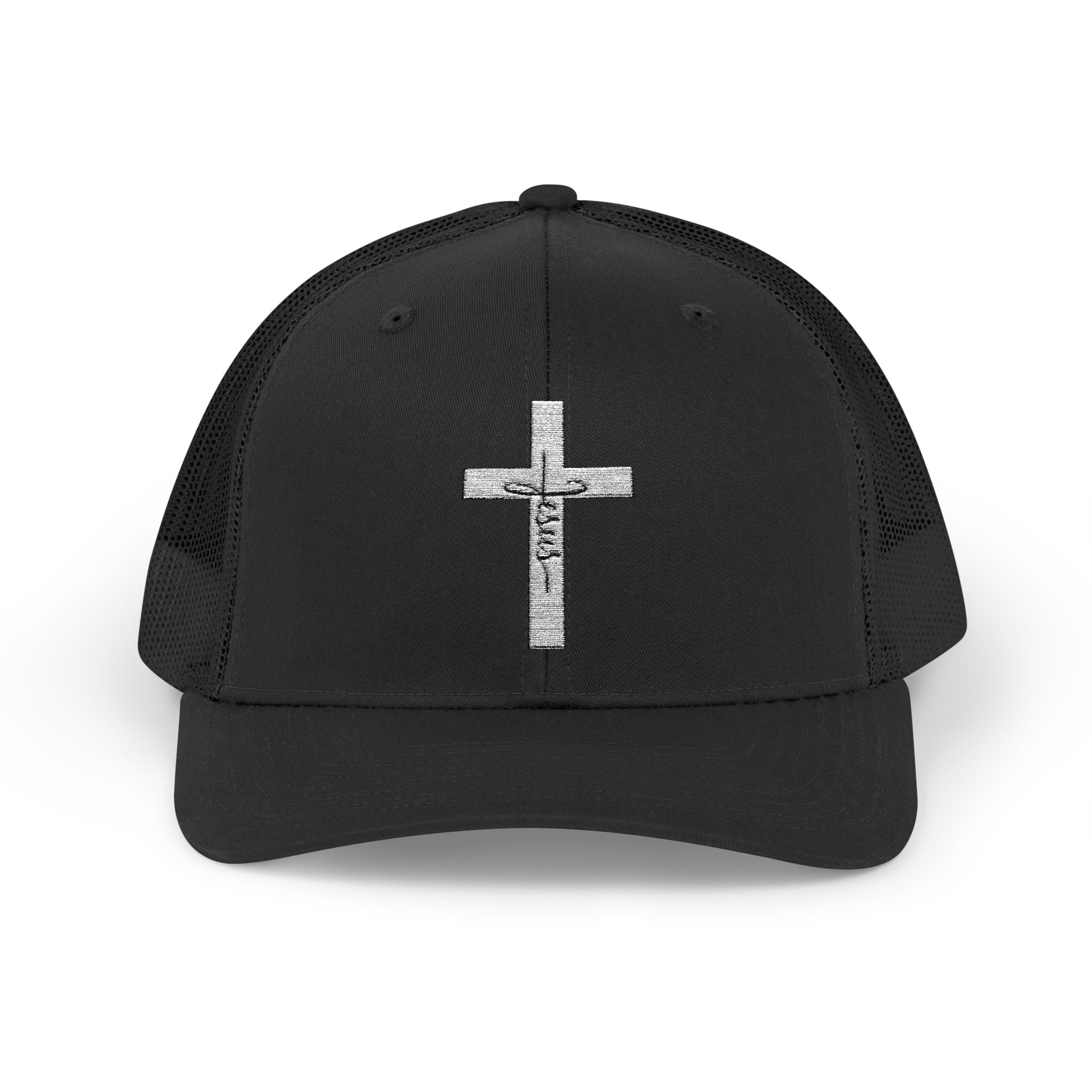 Cross With Jesus Snapback Trucker Hat