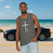 Cross With Faith Unisex Relaxed Fit Tank Top - My Faith My Father