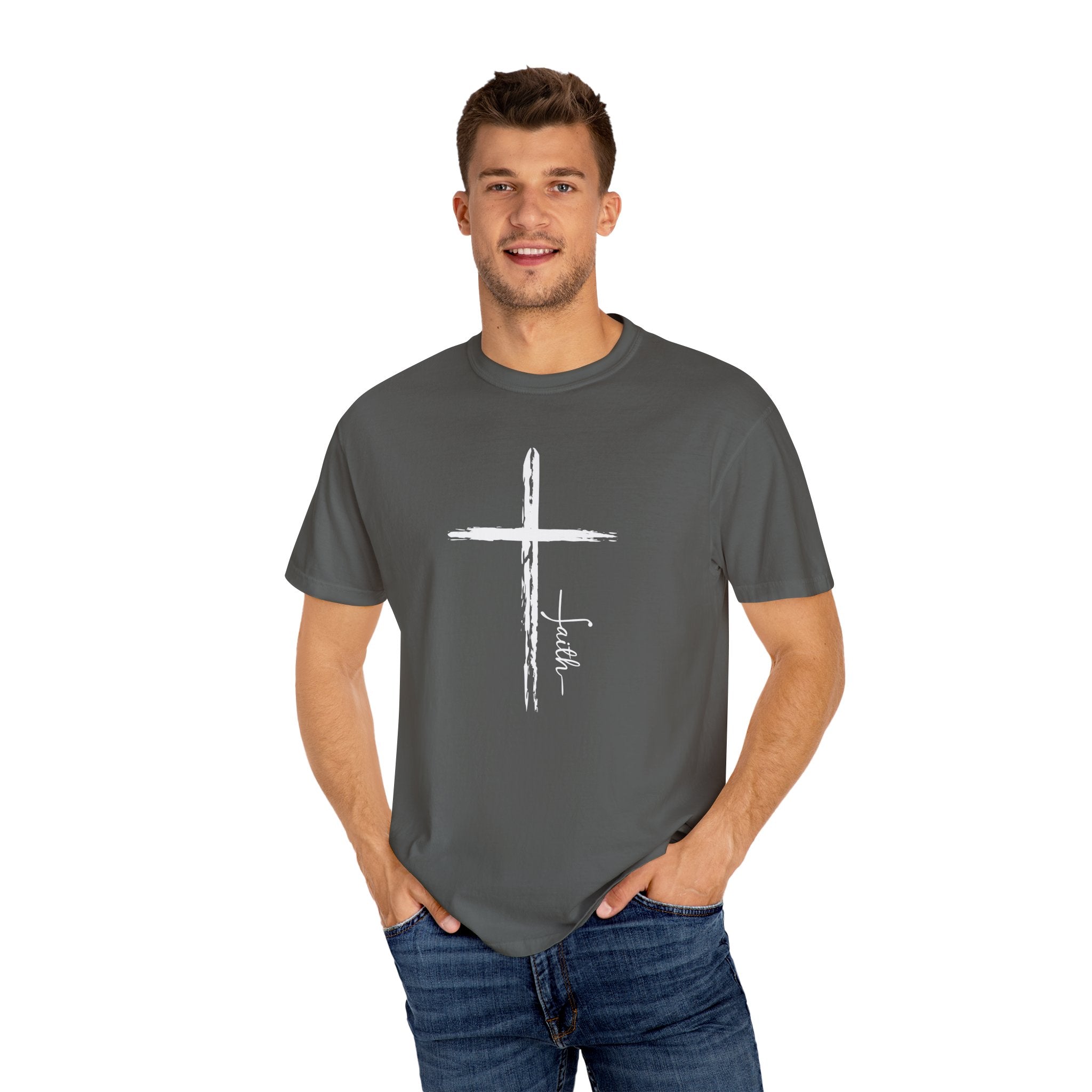 Cross With Faith Unisex Relaxed Fit T-Shirt