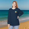 Love, Faith & Hope = Happiness Unisex Relaxed Fit Long Sleeve T-Shirt - My Faith My Father