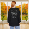 Lilies Unisex Relaxed Fit Long Sleeve T-Shirt - My Faith My Father