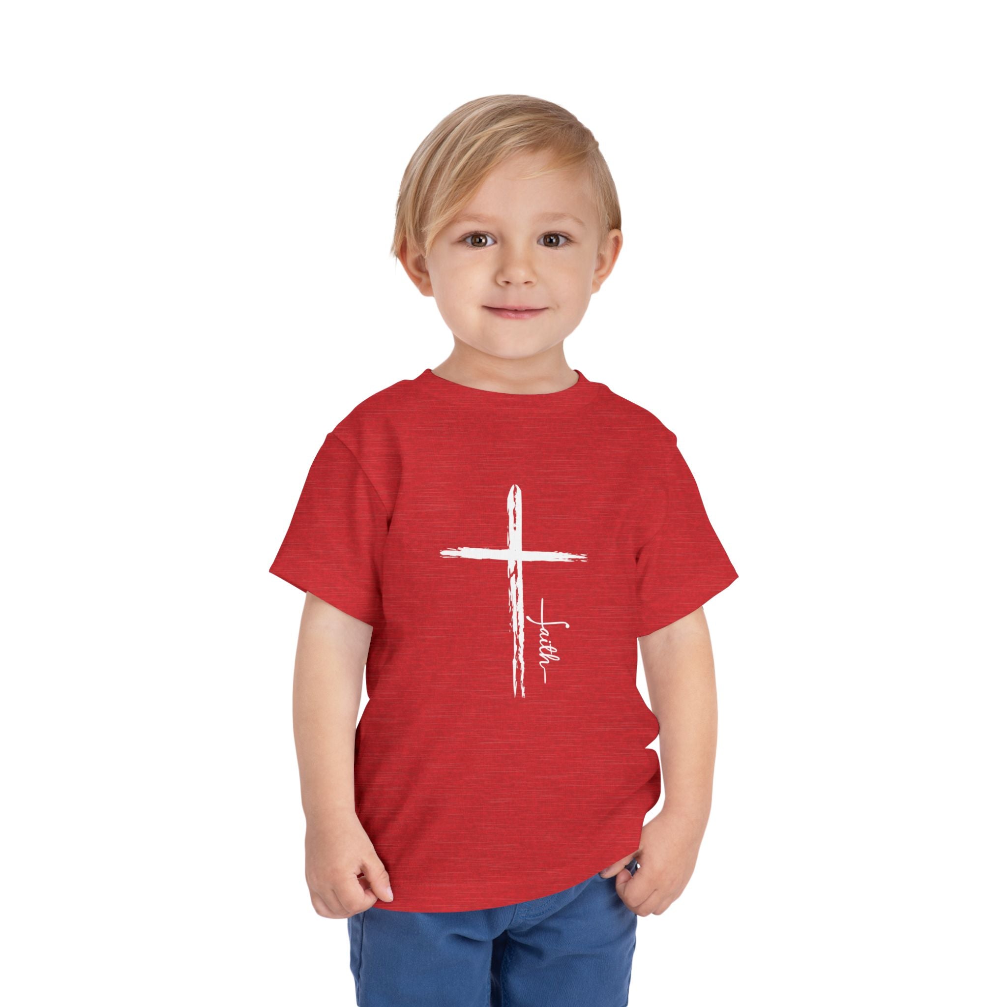 Cross With Faith Toddler T-Shirt