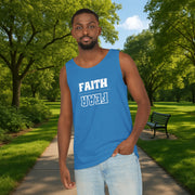 Faith Over Fear Unisex Relaxed Fit Tank Top - My Faith My Father