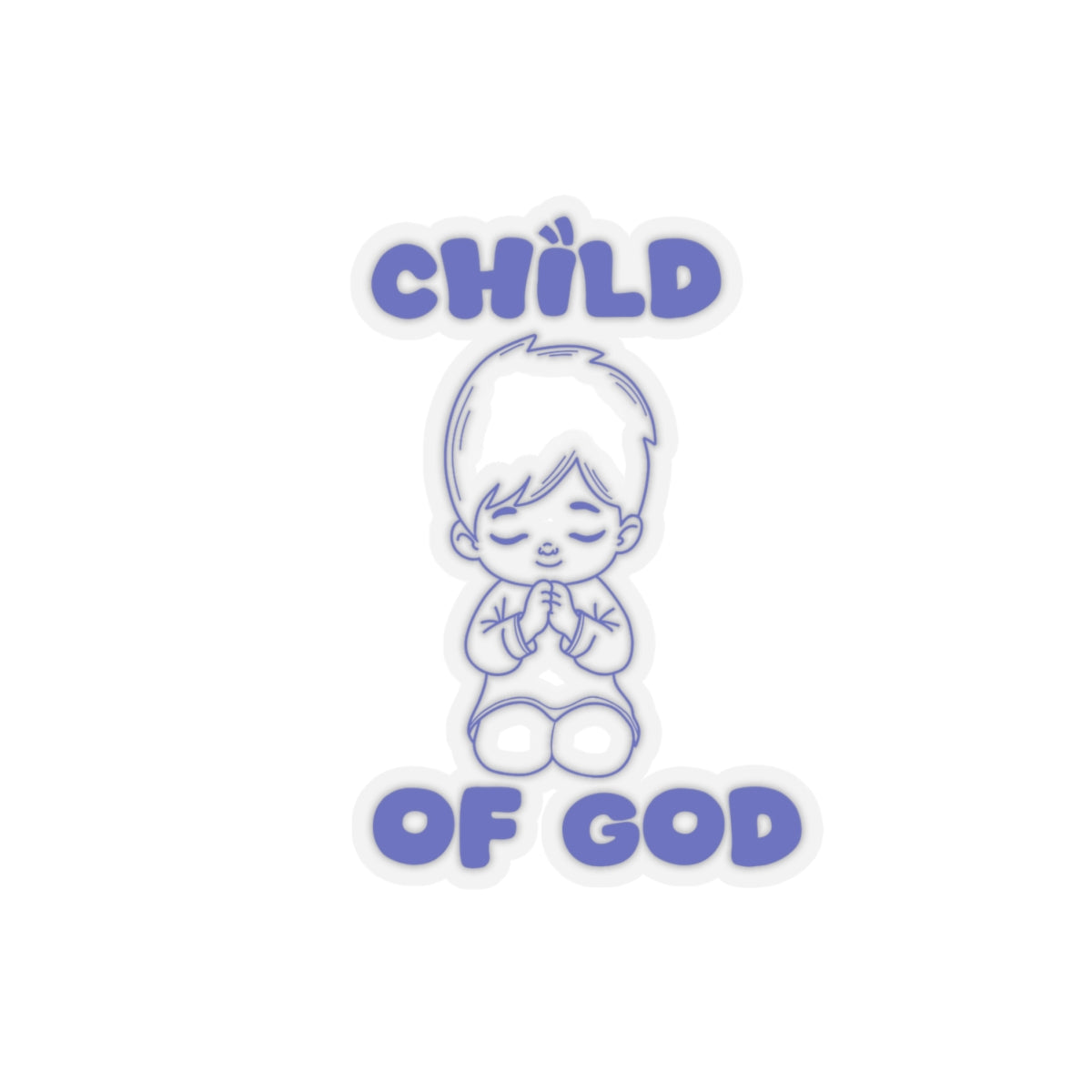 Child of God Kiss-Cut Stickers