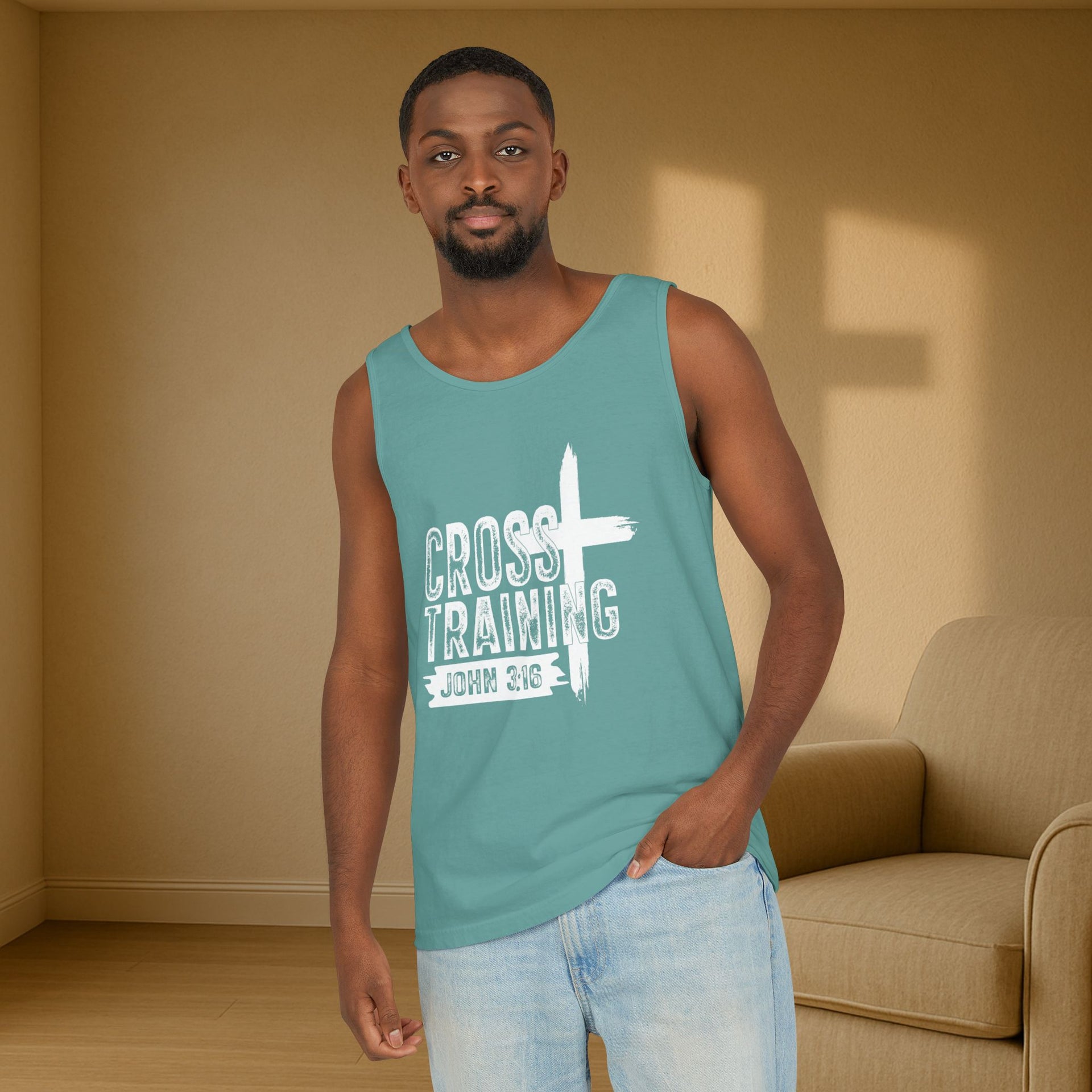 Cross Training Unisex Relaxed Fit Tank Top - My Faith My Father
