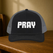 Pray Snapback Trucker Hat - My Faith My Father