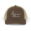 Man of God, Dad, Husband Snapback Trucker Hat - My Faith My Father