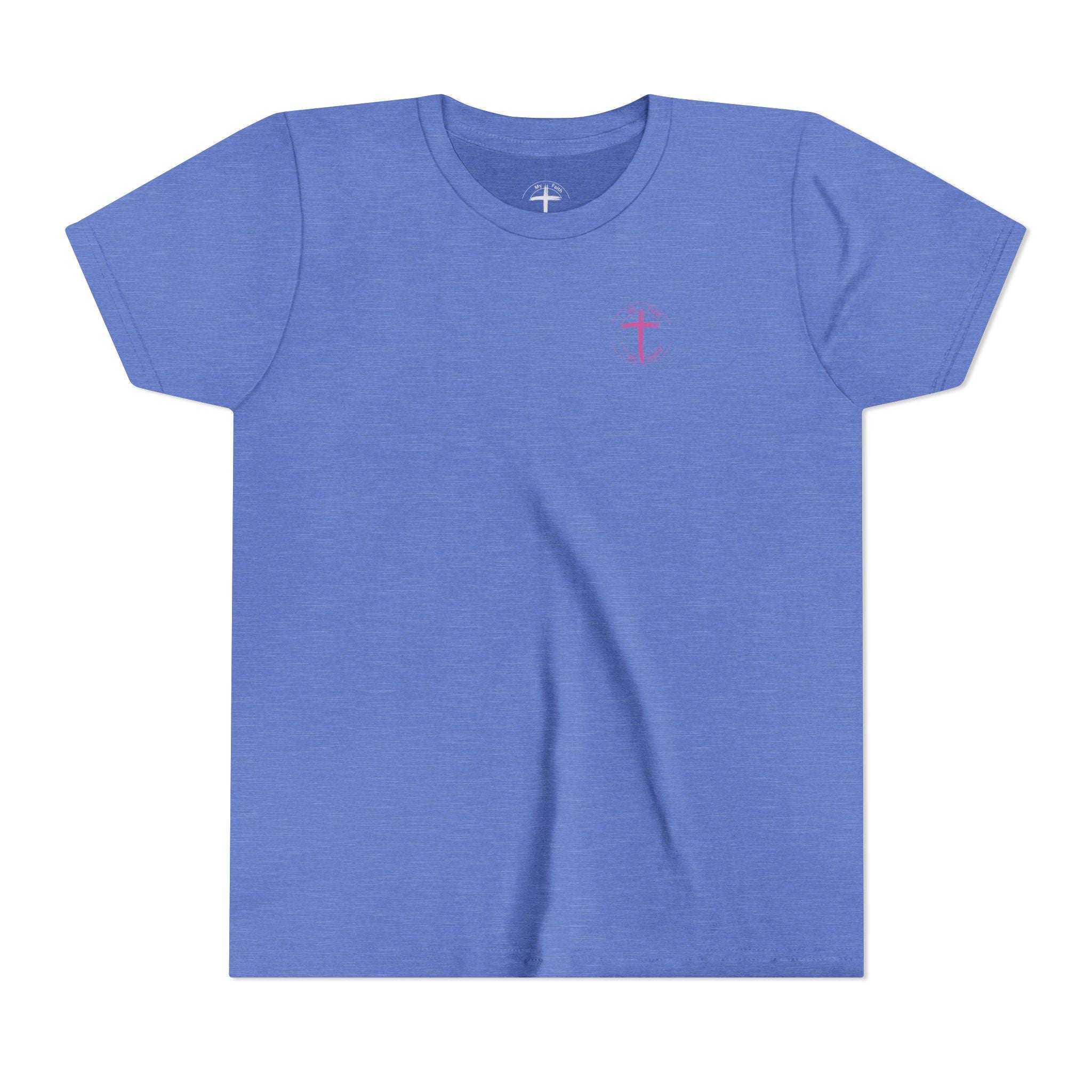 Faith Over Fear - Pink Youth Unisex T-Shirt