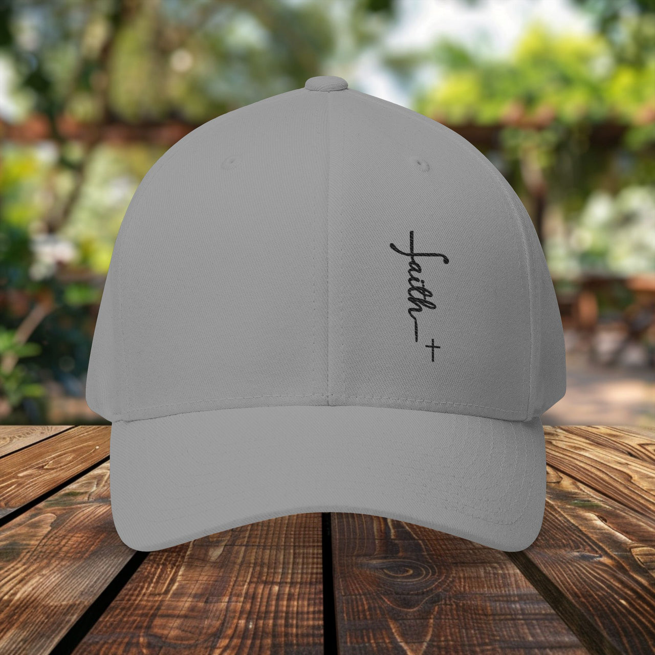 Faith + Cross Flexfit Hat - My Faith My Father