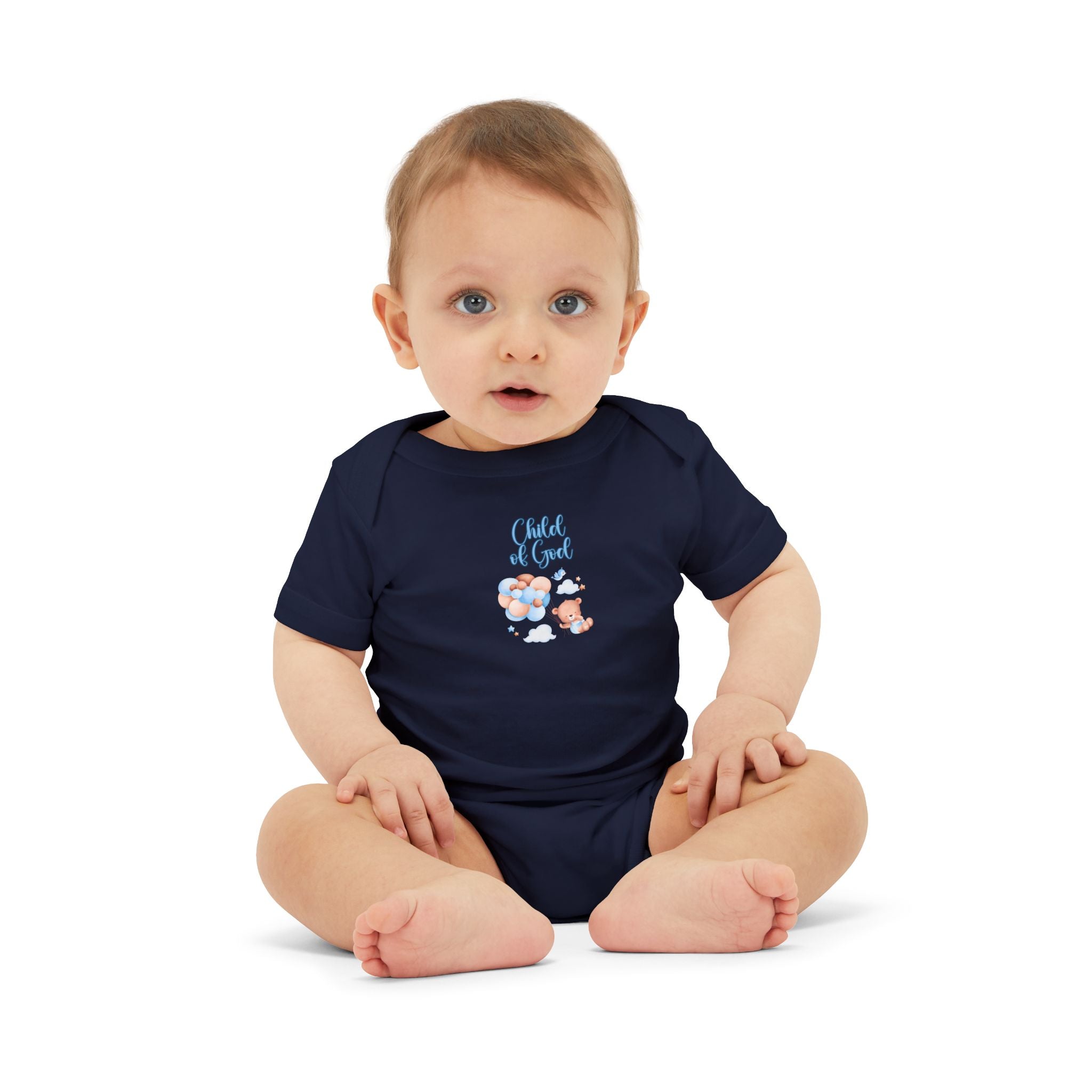 Child of God Infant Jersey One Piece, Christian Baby Bodysuit, Cute Baby Outfit, Gift for New Parents, Infant Clothing, Baby Shower Gift