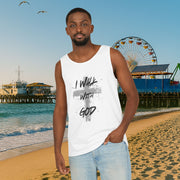 I Walk With God Unisex Relaxed Fit Tank Top - My Faith My Father