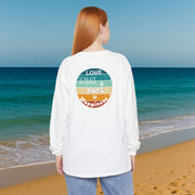 Love, Faith & Hope = Happiness Unisex Relaxed Fit Long Sleeve T-Shirt - My Faith My Father