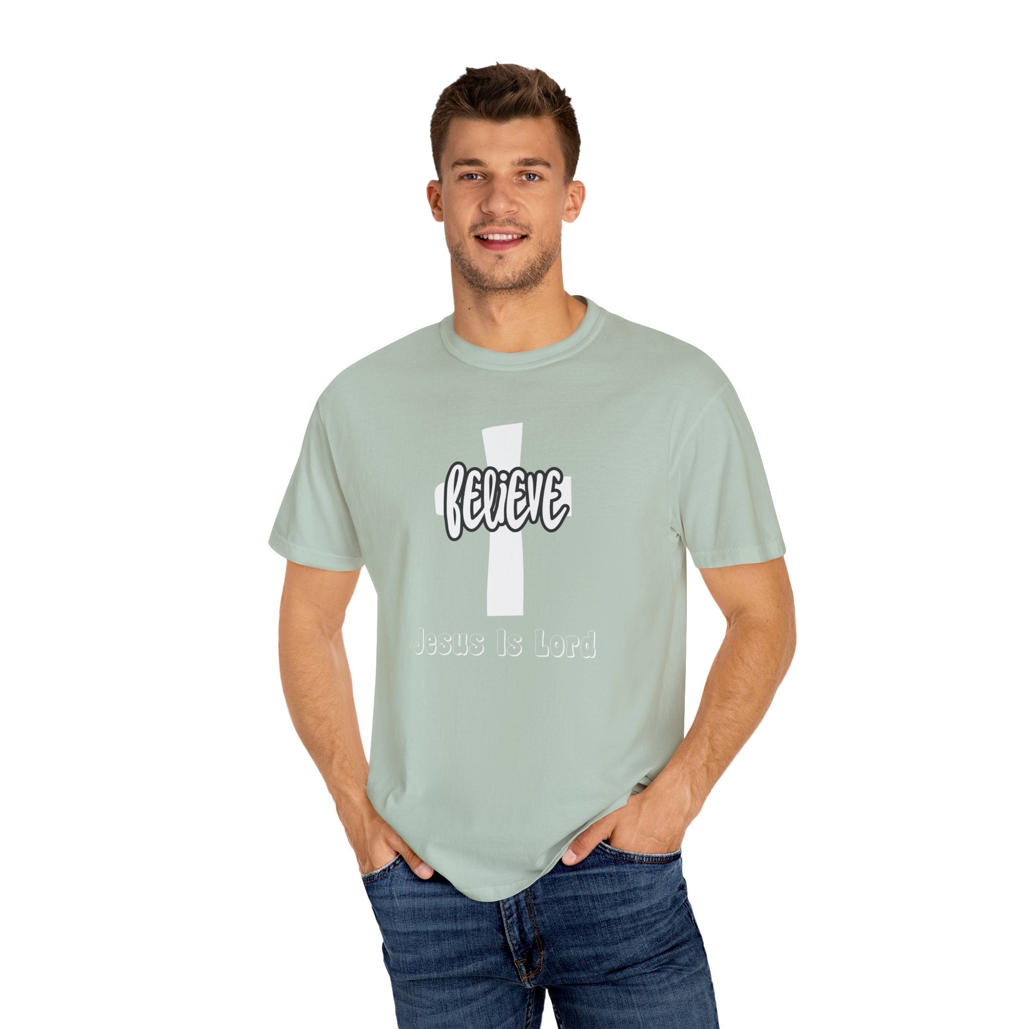 Believe Jesus Is Lord Unisex Relaxed Fit T-Shirt