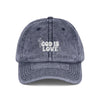 God Is Love Vintage Hat - My Faith My Father