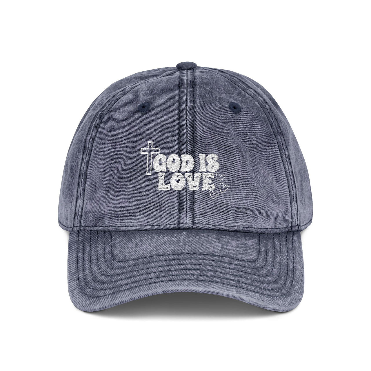 God Is Love Vintage Hat - My Faith My Father