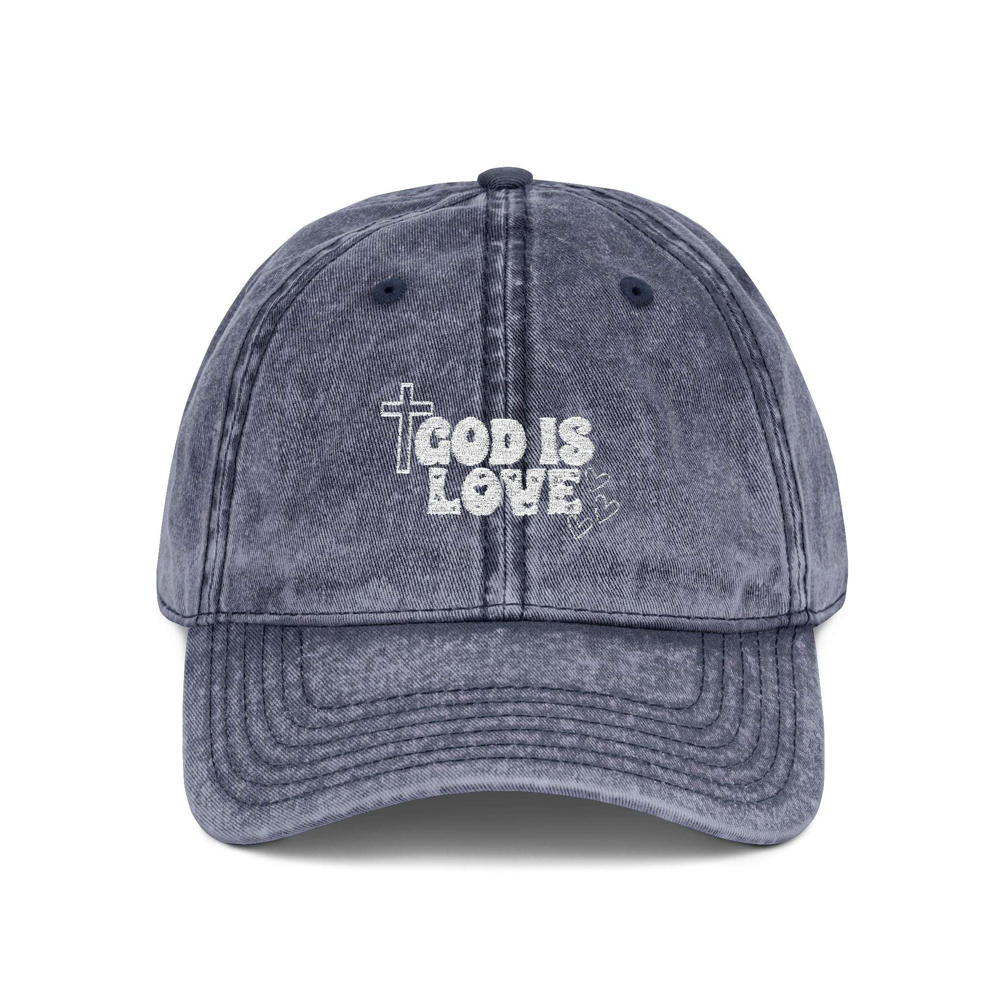 God Is Love Vintage Hat