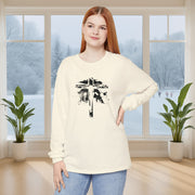 Jesus On Cross Unisex Relaxed Fit Long Sleeve T-Shirt - My Faith My Father