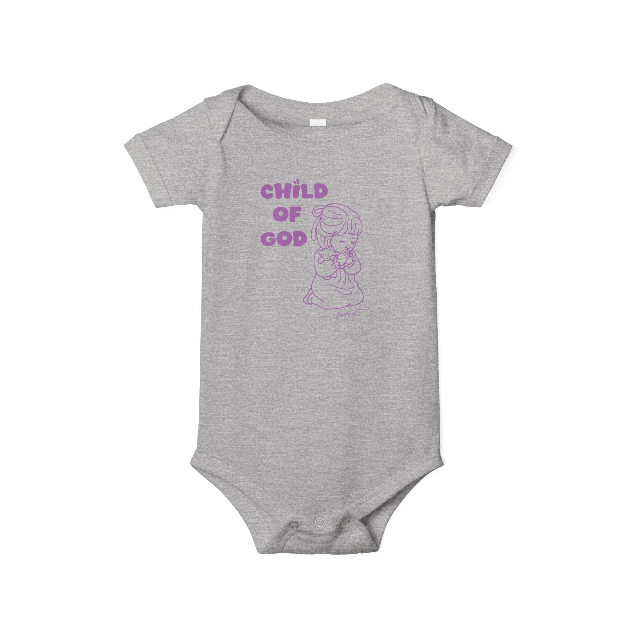 Child of God (Girl) Infant Onesie