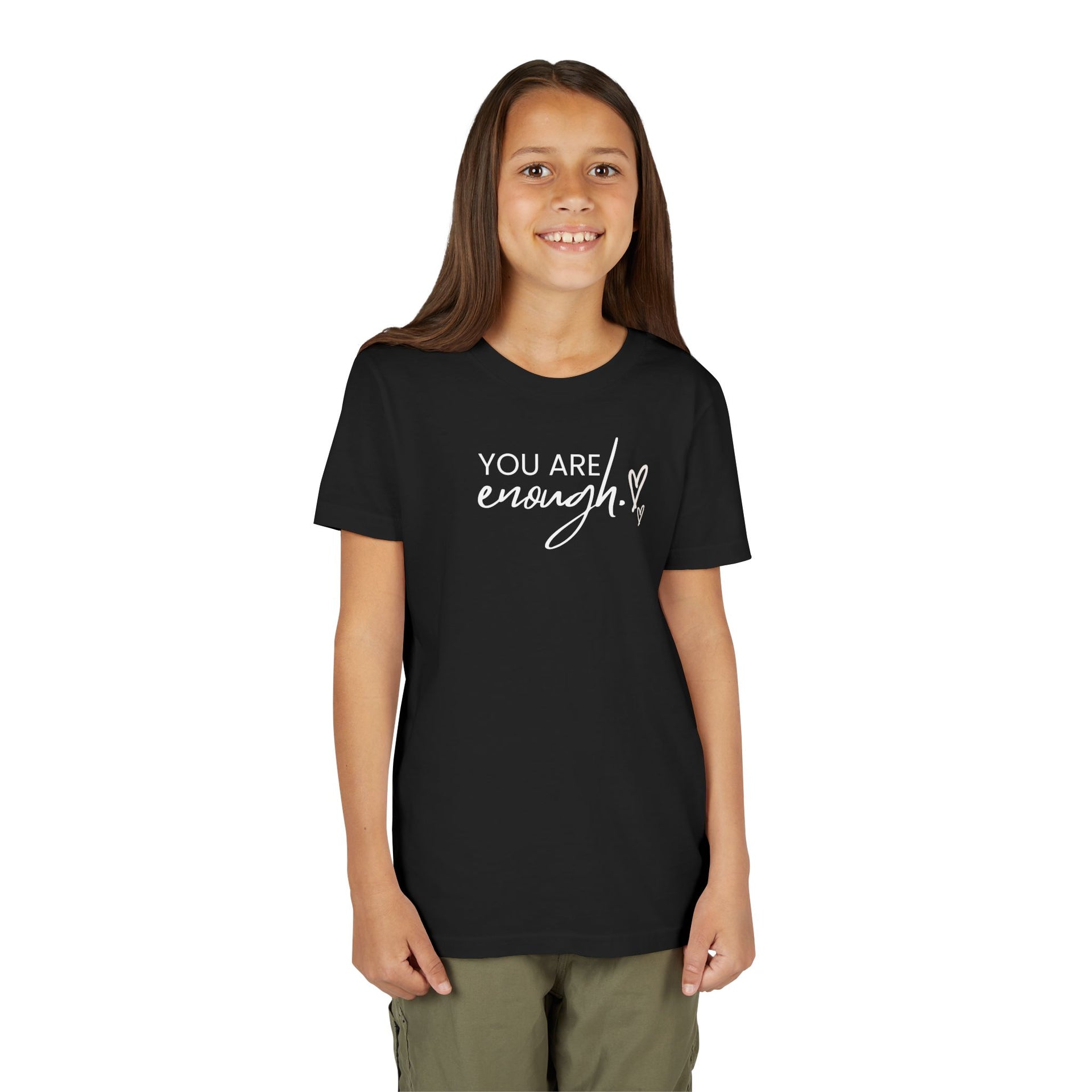 You Are Enough Youth T-Shirt - My Faith My Father
