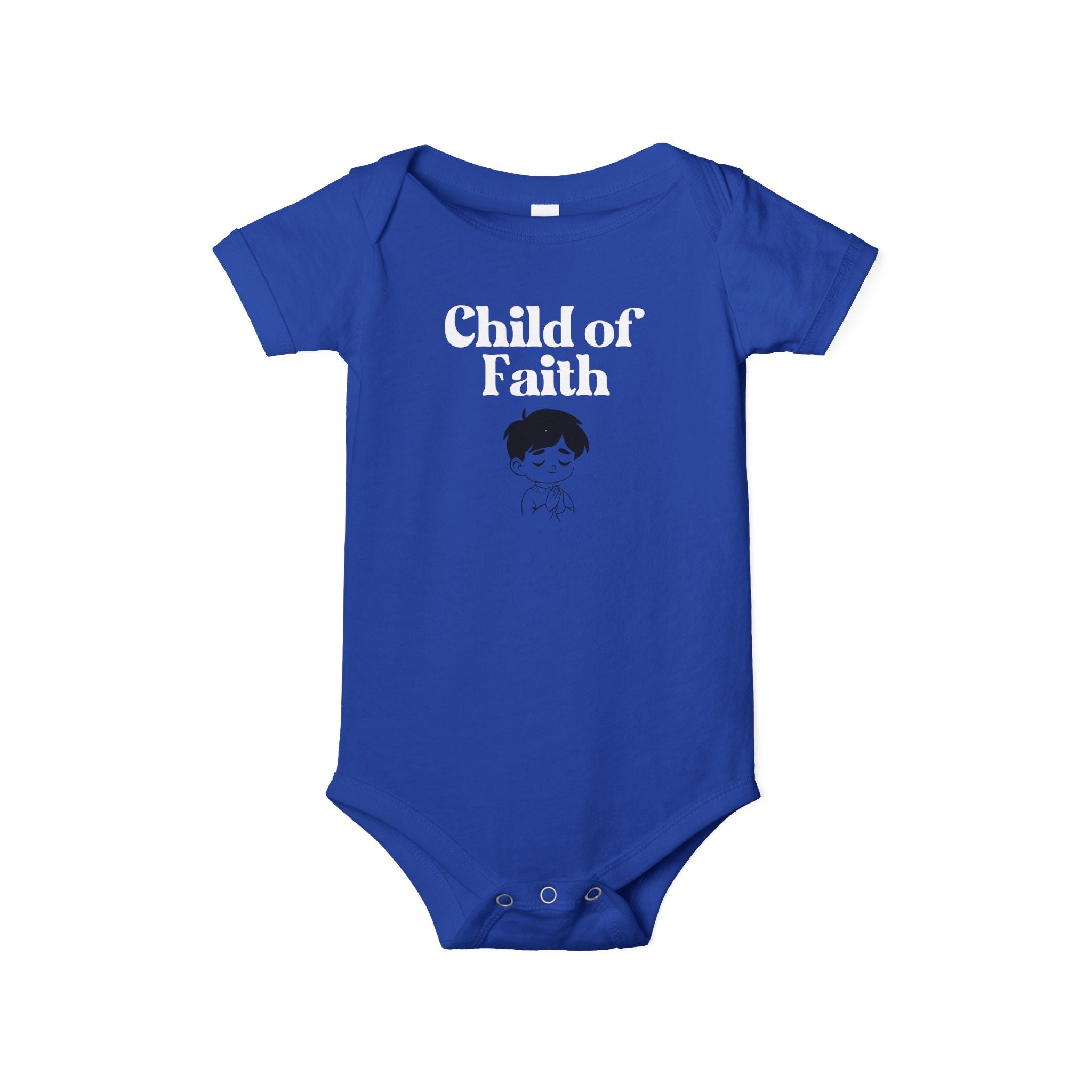 Child of Faith (Boy) Infant Onesie