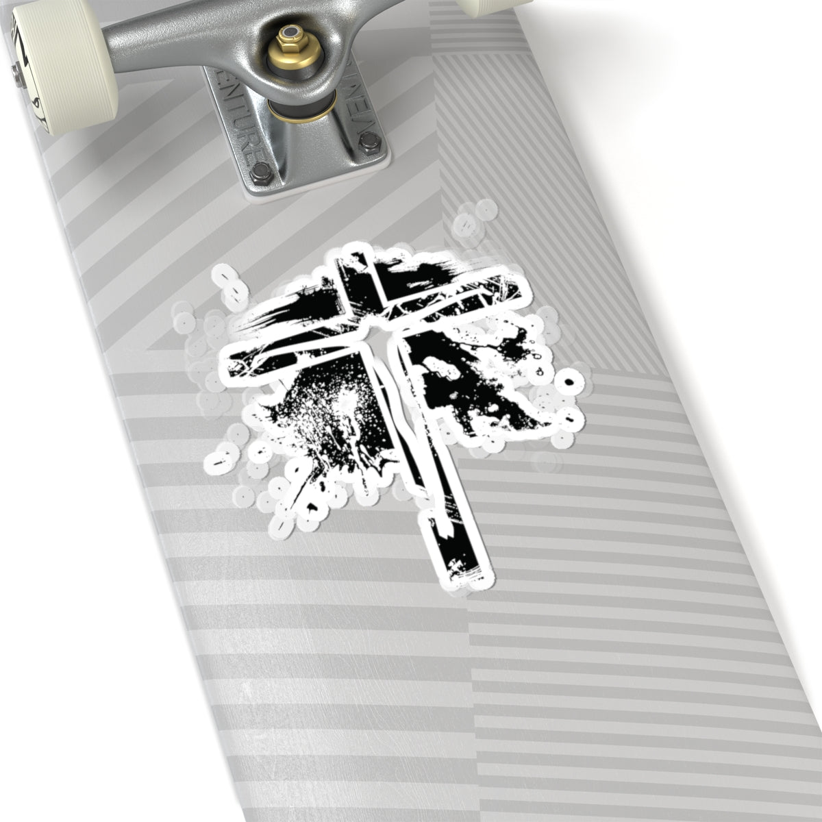 Jesus On Cross Kiss-Cut Stickers - My Faith My Father