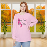 Living Proof Of A Loving God Heart Unisex Relaxed Fit Long Sleeve T-Shirt - My Faith My Father
