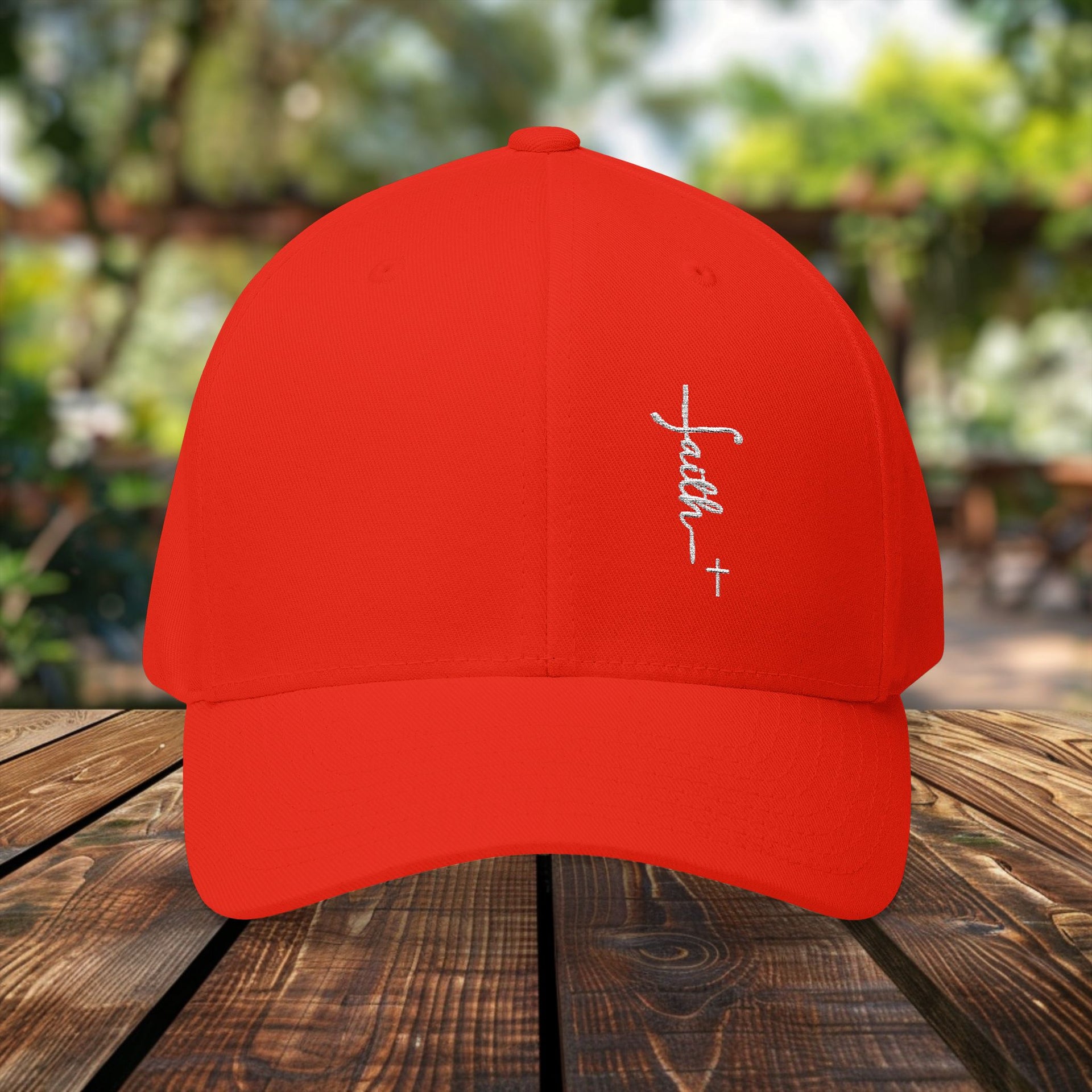 Faith + Cross Flexfit Hat - My Faith My Father