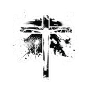 Jesus On Cross Kiss-Cut Stickers - My Faith My Father