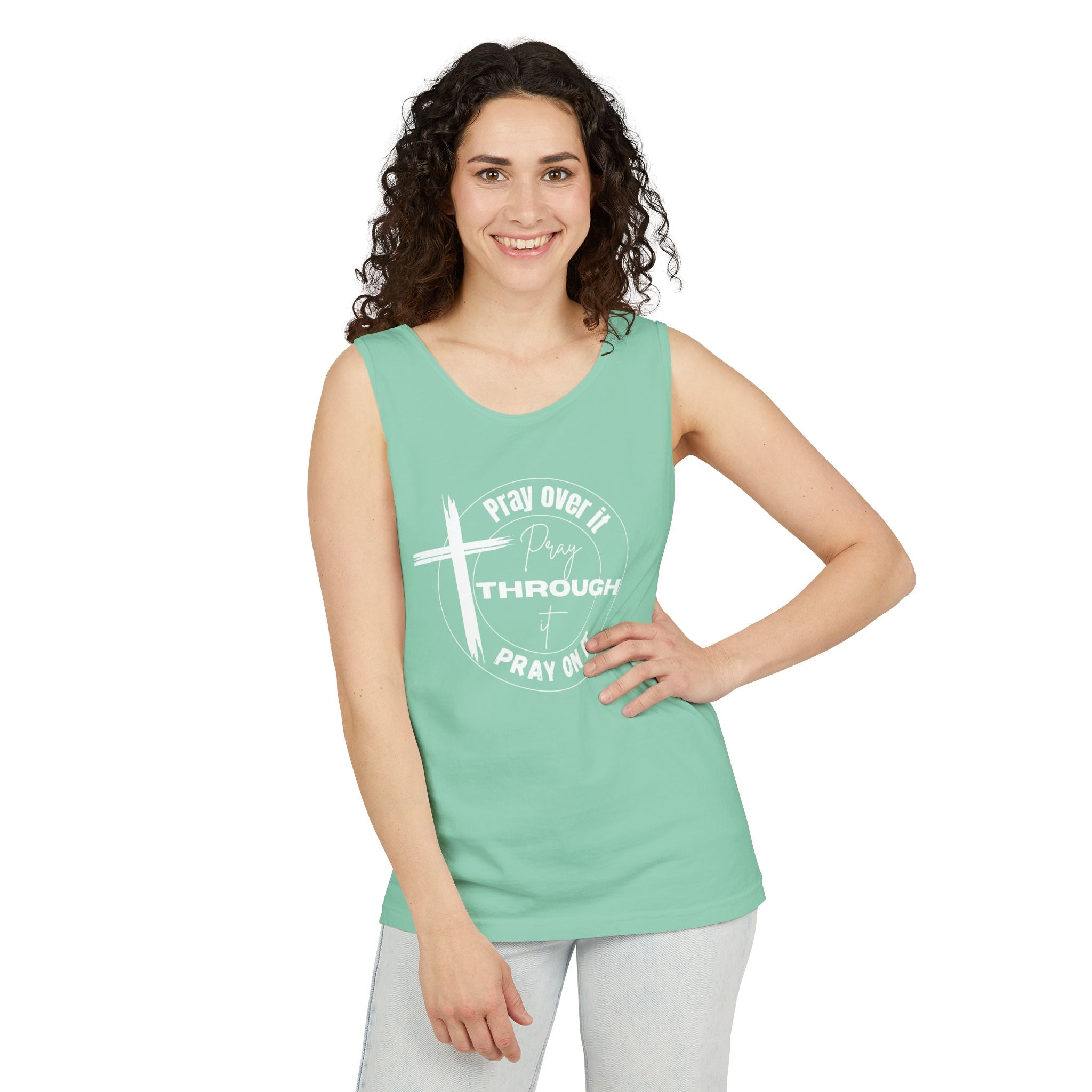 Pray Over It Unisex Relaxed Fit Tank Top