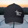 Man of God, Dad, Husband Embroidered Flexfit Hat