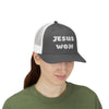 Jesus Won Snapback Trucker Hat - My Faith My Father