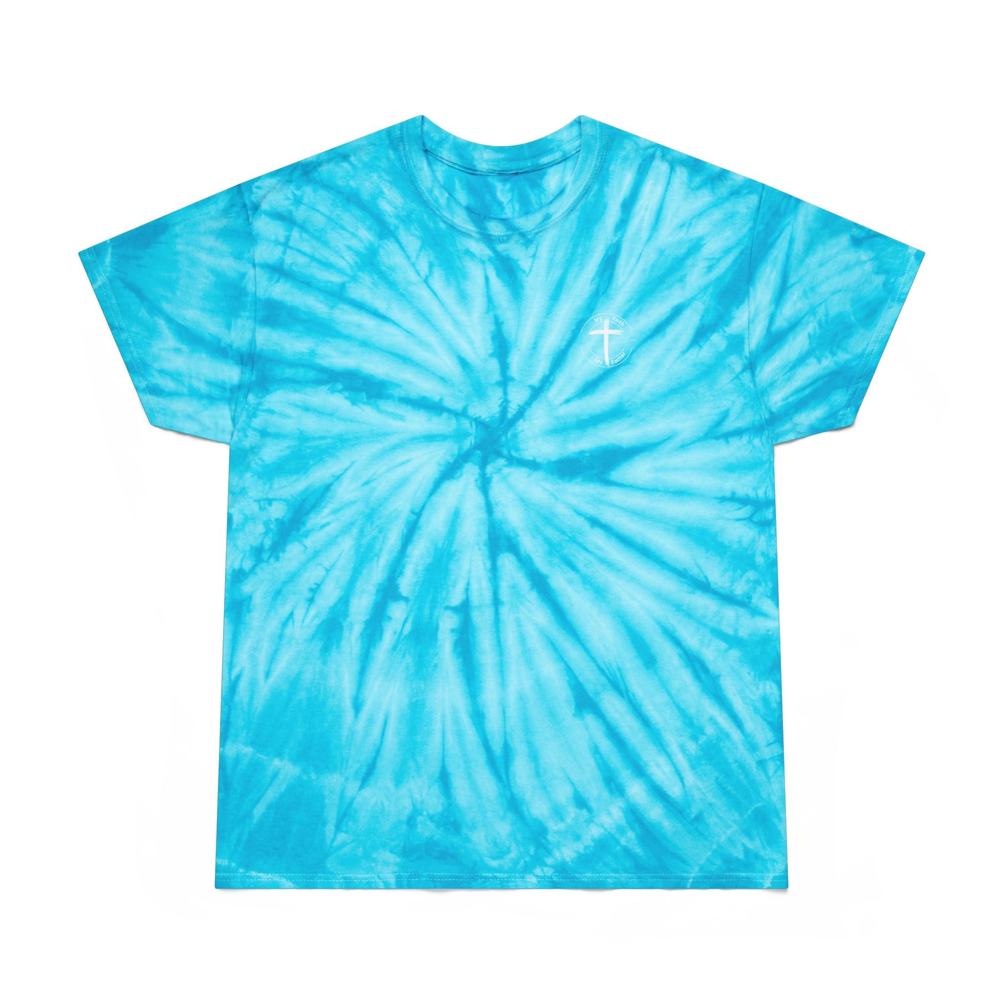 All I Need Is Coffee and Jesus – Unisex Christian Tie-Dye T-Shirt | Faith & Coffee Cyclone Tee