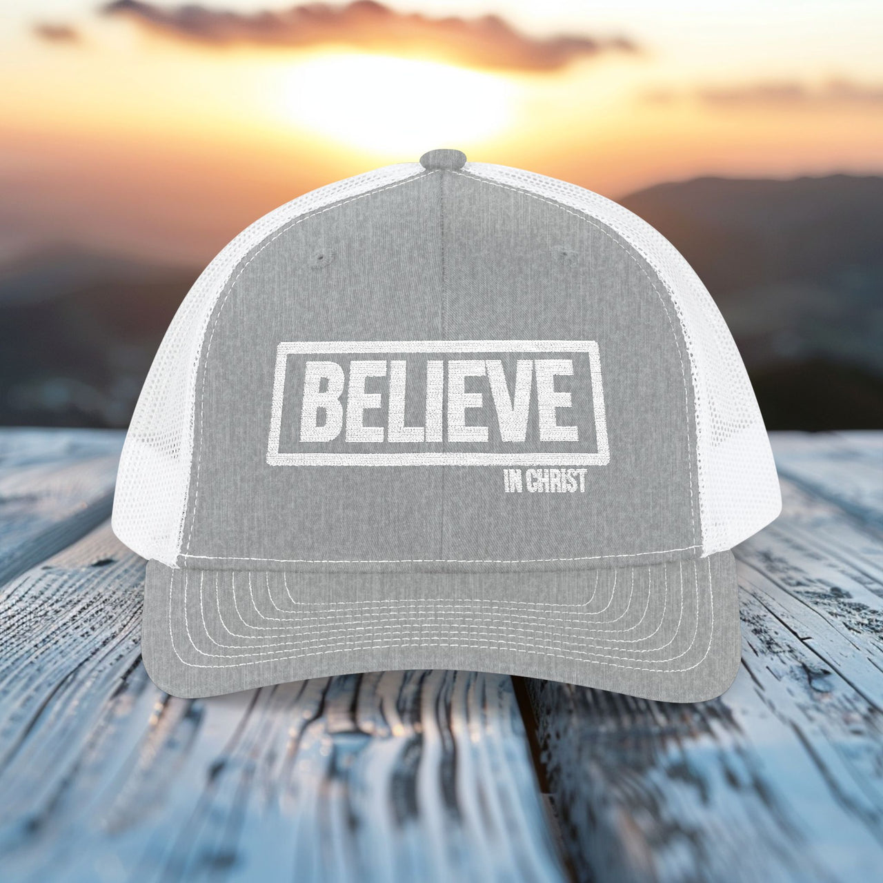Believe In Christ Snapback Hat - My Faith My Father