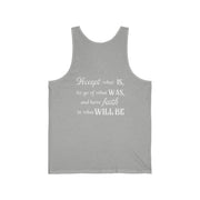 Faith Unisex Tank Top - My Faith My Father