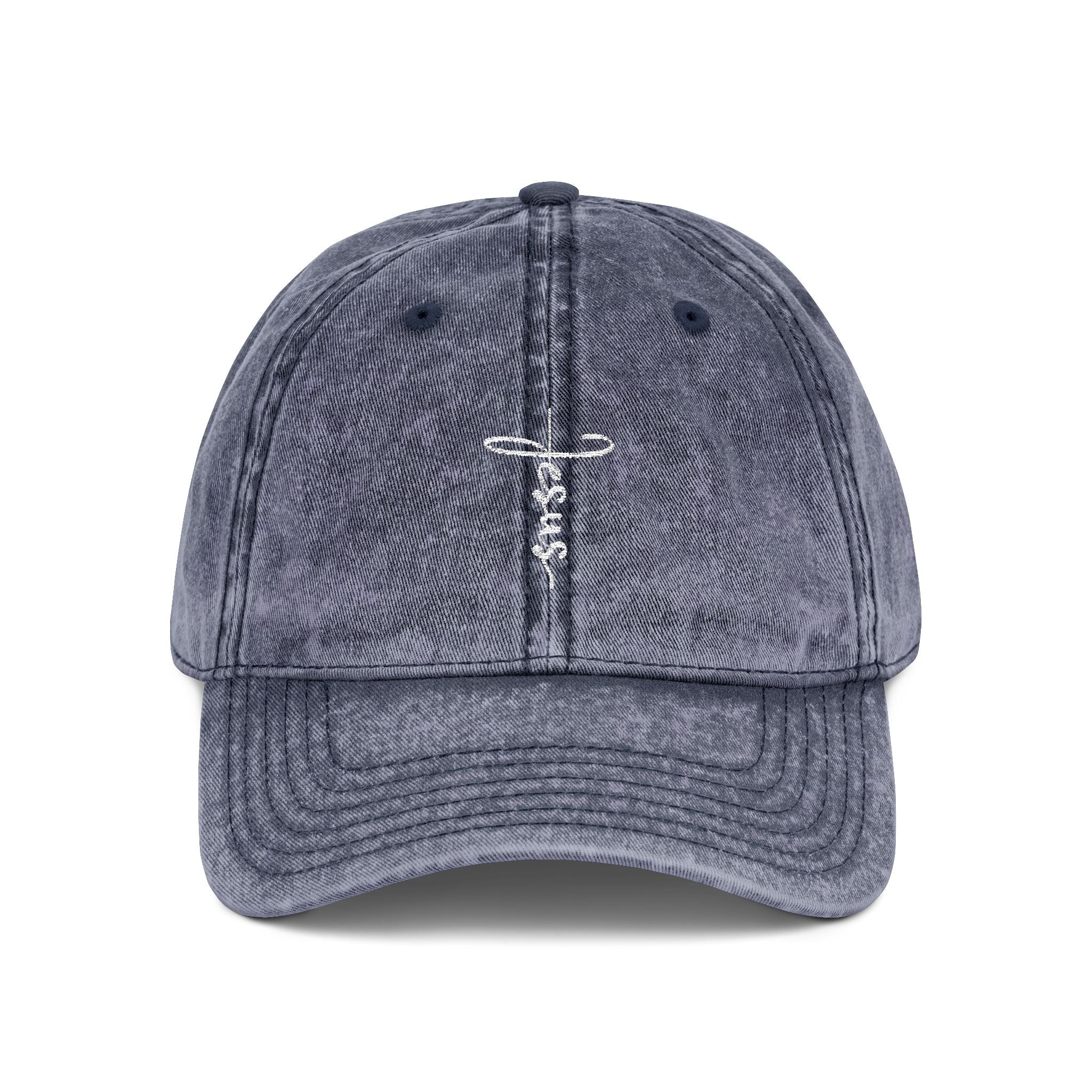 Jesus Cross Vintage Hat