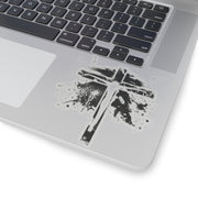 Jesus On Cross Kiss-Cut Stickers - My Faith My Father