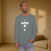 I Walk with God Unisex Relaxed Fit Long Sleeve T-Shirt - My Faith My Father